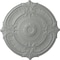 Ekena Millwork Attica Ceiling Medallion (Fits Canopies up to 3 3/4"), 39 1/2"OD x 2 1/2"P, Primed White CM39AT - alternate 1